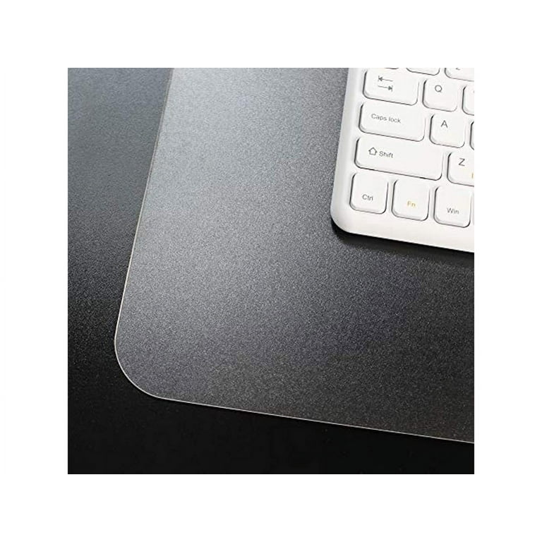 Desktex Polycarbonate Anti Slip Desk Mat 17 x 22 Clear Walmart