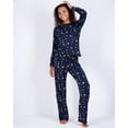thumbnail image 2 of Real Essentials 2 Pack: Women’s Pajama Set Super-Soft Short & Long Sleeve Top With Pants (Available In Plus Size), 2 of 5