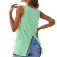 thumbnail image 6 of FAIWAD Womens Workout Tank Tops Summer Casual Sleeveless Athletic Shirts Split Back Flowy Running Blouses, 6 of 7