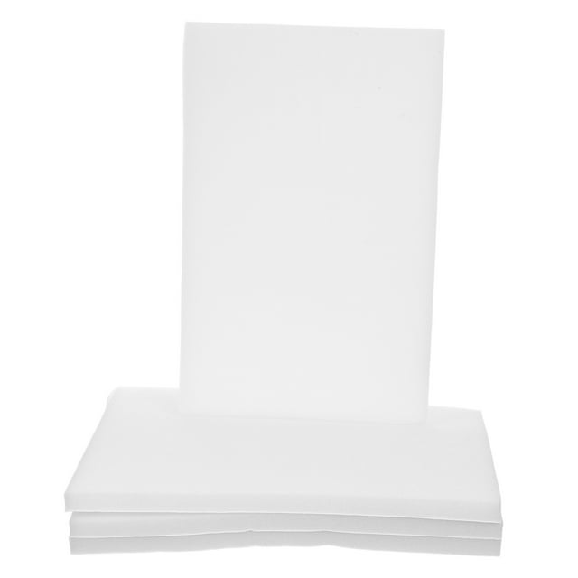 Minkissy 4pcs Earring Holder Cushion for Home Use and Organization White Foam