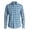 Blue, variant on Men's Maxford Plaid Long Sleeve Button Up Shirt (Small, Blue)