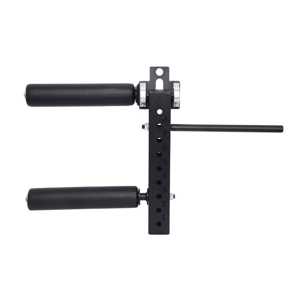 Complete Leg Training Attachment: Adjustable Extension/Curl for Squat Rack - Home Gym Leg Machines Equipment