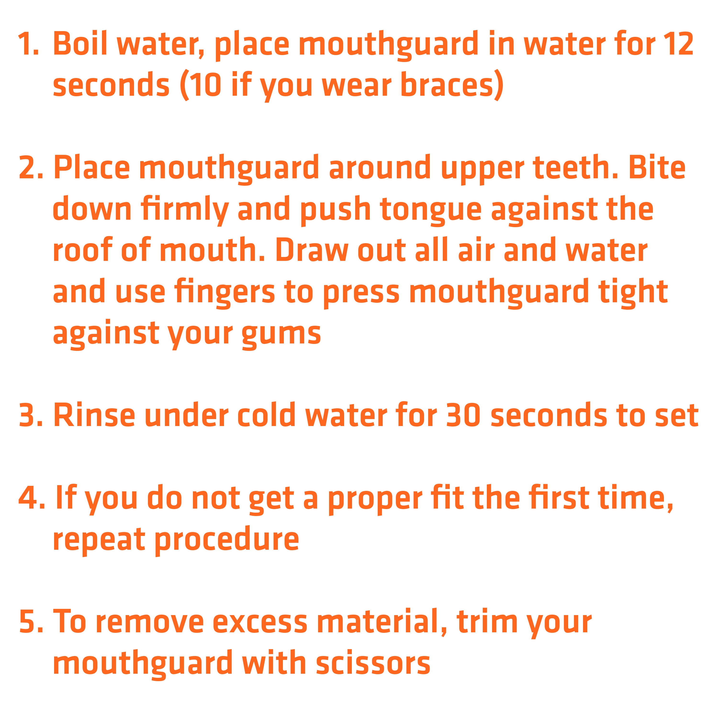 Shock Doctor, EZ Sport Multi-Sport Mouthguard, Youth, Clear