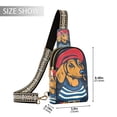 thumbnail image 2 of FORMRS Womens Crossbody Sling Bag Travel Daypack Shoulder Chest Backpack, Blue Dog Artist, 2 of 7