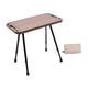 thumbnail image 3 of Mesa plegable para exteriores, escritorio portátil, muebles multifunción para exteriores para senderismo Marrón, 3 of 9