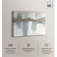 thumbnail image 2 of Golden Bond Canvas Print Blue Art by Art Remedy, Gallery Wrapped, 45 x 36, 2 of 6