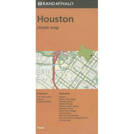Houston Street Map: 9780528008931