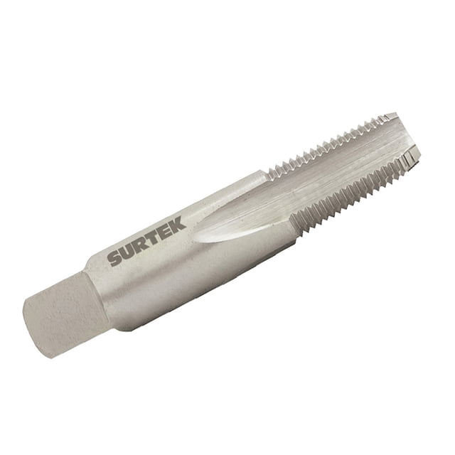 Machuelo de acero al carbón para tubo 1/8'' - 27NPT Surtek