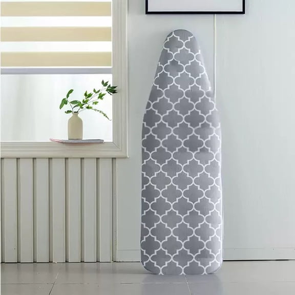 Silicone Ironing Board Cover and Pad Replacement,Extra Thick Ironing Board Cover Pad,Scorch and Stain Resistant Thick Padding cover with Elasticized Edges,15" x 54"(Ironing Board Not Included)