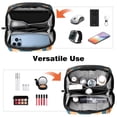 thumbnail image 6 of Corgi Hard Drive Cases Cable Organizer Small Travel Electronic Organizer Charger Case Organizer Oxford Fabric Waterproof Storage Bag for Protecting Electronic Gadgets - 5.9x9.44x3.14 in, 6 of 6