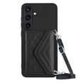 thumbnail image 3 of for Samsung Galaxy S24 Plus Slim Case with Card Holders and Strap for Women, Samsung Galaxy S24 Plus Phone Case Wallet PU Leather Kickstand RFID Blocking Flip Shockproof Wallet Case - Black, 3 of 11