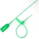 thumbnail image 1 of XmhyTop Sellos de seguridad de plástico Etiquetas a prueba de manipulaciones Bridas con cierre automático Señalización hermética de 250 mm para camión extintor Paquete de 100 (Verde), 1 of 4