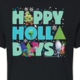 thumbnail image 3 of Trolls - Happy Holla Days Branch and Poppy - Juniors Cropped Cotton Blend T-Shirt, 3 of 5