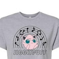 thumbnail image 3 of Pokémon - Jiggypuff Music Notes - Juniors Cropped Cotton Blend T-Shirt, 3 of 5