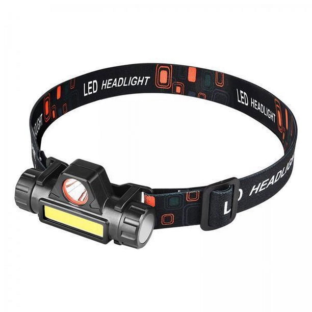 Faro para soldadura,Faro para máscara de soldadura Faro recargable,Faro LED recargable Faro brillante,Lámpara de frente para adultos Lámpara para correr,Linterna Impermeable 2 piezas