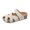 Beige, variant on Busydd Women's Sandals Trendy Chunky Dressy Slides Sandals Comfortable Elastic Buckle Wedge Sandals for Women Casual Slip on Beach Sandals