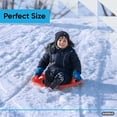 thumbnail image 5 of Superio Traîneau de Neige Rond pour Enfants 24 Pouces Rouge (Lot de 2), 5 of 5
