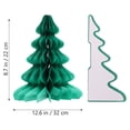 thumbnail image 2 of HEALEEP 2pcs Xmas Honeycomb Tissue Paper Decoration Assorted Color Festive Design for Photographers, 2 of 6