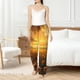 thumbnail image 4 of Balery Sunflower Sunset Rainfall Pantalones de pijama para mujer, pijamas ultraligeros, pantalones de estar por casa-Small, 4 of 6