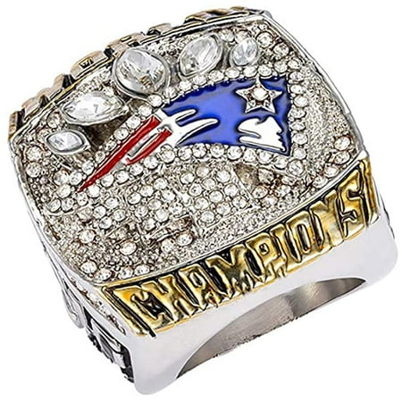 Joywe Super Bowl Champion Ring Football Patriot Superbowl Rings Replica 