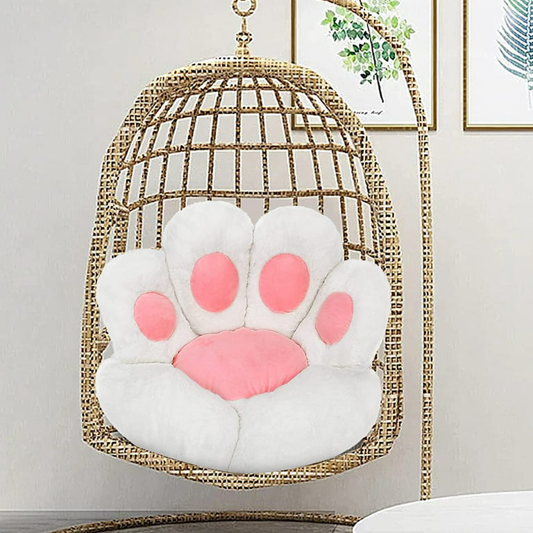 Cat Paw Cushion- Kawaii Cozy Cute Seat Cushion, Cat Paw Shape Lazy