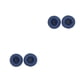 thumbnail image 4 of Kearding Reemplazo de cuero de cojín de montaje de almohadillas para auriculares T500BT Azul 2Conjunto, 4 of 6