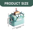 thumbnail image 3 of Clearance! Christmas Tree Gourmet Food Decor Toaster Christmas Ornament Sweet Christmas Ornament Loved Kitchen Toaster Ornament Christmas Hanging Ornament Gift For Donut Lovers, 3 of 9