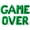 Green, variant on Letter Balloons - GAME OVER 16" Inch Alphabet Letters Foil Mylar Balloon Birthday Party Banner (Purple)
