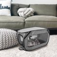 thumbnail image 3 of Asiento de coche para perrera, cojín para perro, perrera de seguridad para mascotas, cojín antideslizante para cama de coche para perros para viajes, 3 of 6