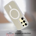 thumbnail image 3 of Designed for Samsung Galaxy S24 MagSafe Compatible Integrated Technology Clean Transparent Hybrid Thick Armor TPU Frame Phone Case Cover [Clear], 3 of 7