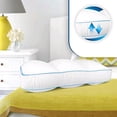 thumbnail image 5 of Signature: Premium Hypoallergenic Stay Cool Ultra Soft Microbead Bed Pillow - White$$Bedding, 5 of 5