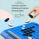thumbnail image 4 of Juego de Mesa de Estrategia Flip Chess, Juego de Mesa Portátil Interactivo para Padres e Hijos, Juego Mental para Viajes Familiares A Casa, 4 of 8