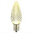 thumbnail image 2 of Vickerman C9 Faceted LED Warm White Replacement Bulb .96W, 2 of 2