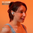 thumbnail image 5 of JLab Go Pop+ True Wireless Earbuds, Light Blue, Bluetooth, IPX4, Be Aware Mode, Customize Sound, Controls, 5 of 11