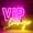 Pink&yellow, variant on VIP Lounge Neon Signs for Wall Decor, VIP Neon Lights Signs for Room Decor, Led Light Up Sign with USB for Bar, Hotel, Cafe, VIP Room, Decoration (& yellow)