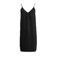 thumbnail image 6 of Afdoent Dresses For Women Design Sleeveless Open Back Loose Fit Casual Dress Robe Homewear Midi Dress Travel Outfits, 6 of 8