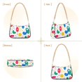 thumbnail image 7 of FORMRS Womens Shoulder Bag with Chain Strap Clutch Purse Cute Tote Handbag, Colorful Round, 7 of 7