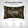 thumbnail image 5 of Pofeuu Sloth Doing Yoga Print Satin Pillowcase for Hair and Skin Pillow Cases, Silk Pillow Cases, Soft Cooling Pillow Covers, 20x30 Inches（Pillow core not included）, 5 of 7