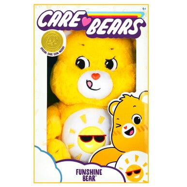 2020 Care Bears FUNSHINE BEAR 8" Plush Stuffed Animal Yellow Sunshine 