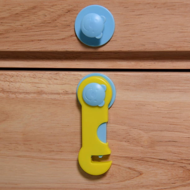 Cerradura 5 Uds., Cerradura De Abrazadera Para Puerta De Armario De Seguridad Para Bebés, Cerraduras Para Cajas De Armarios Y Cajones Para Niños