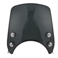 thumbnail image 3 of Deflector de viento universal para parabrisas de motocicleta retro de PC para faros delanteros de 5-7 pulgadas., 3 of 14