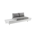 thumbnail image 4 of Pangea Home Yacht 3-piece Modern Aluminum Frame Outdoor Sectional in Gray, 4 of 21