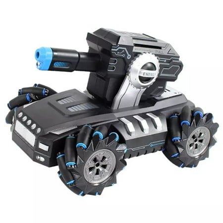 Tanque Acrobático Control Remoto Y De Gestos 2.4Ghz Azul