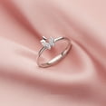 thumbnail image 5 of Sterling Silver Butterfly Ring, Adjustable Korean Style Insect Ring, Seiko Processed S925 Silver Ring for Women, Delicate Jewelry Gift, 5 of 6