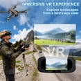 thumbnail image 2 of Ourlife Foldable FPV Drone with Dual Cameras, VR Goggles 2.4" Display, Brushless Motor, Obstacle Avoidance RC Quadcopter, 2 of 13