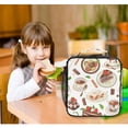 thumbnail image 6 of ALAZA Coffee and Tea Pots Lunch Box Insulated Lunch Bag Reusable Thermal Cooler Tote School Picnic, 6 of 6