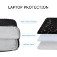 thumbnail image 3 of Funda para portátil BAGSMART compatible con ordenadores portátiles de 13 a 13,3 pulgadas, 3 of 7
