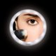 thumbnail image 4 of Compact Vanity Mirror, 1X/10X Magnification LED Illuminated Travel Vanity Mirror Foldable Illuminated Mirror (White), 4 of 5