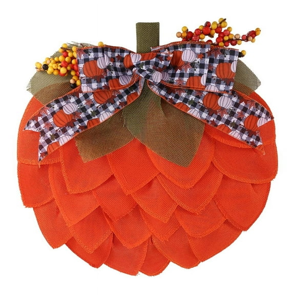 1 x Pumpkin Wreath-As Shown