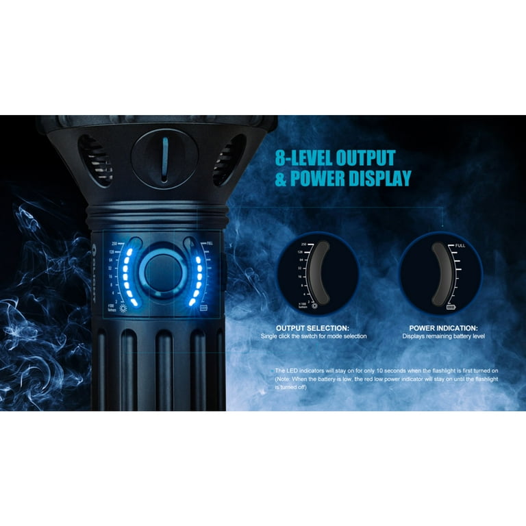 Olight X9R Marauder 25000 Lumens Rechargeable LED Flashlight Olight X9R Marauder 25000 Lumens Rechargeable LED Flashlight